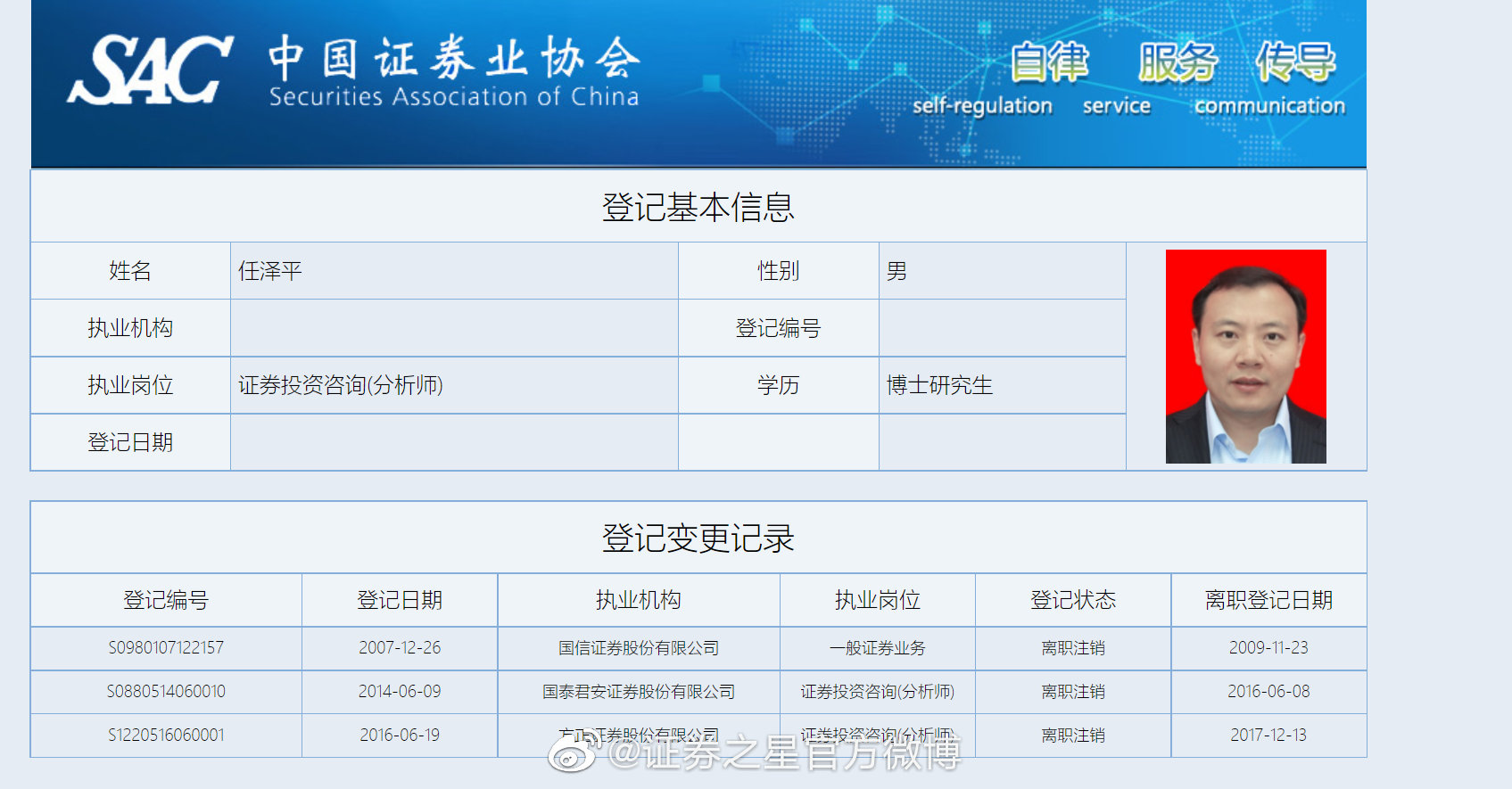 证券协会备案(证券从业人员禁止买卖股票)